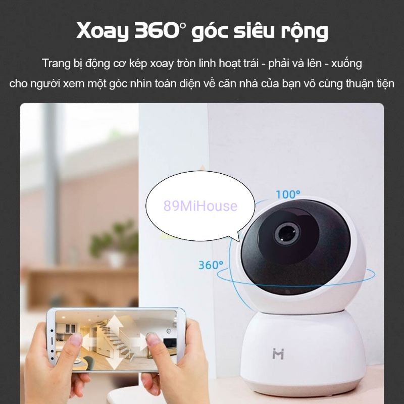 [QUỐC TẾ] Camera IP Xiaomi IMILAB A1 360 độ 2K - Camera giám sát 360 độ Xiaomi IMILAB A1 2K - IMILABA1