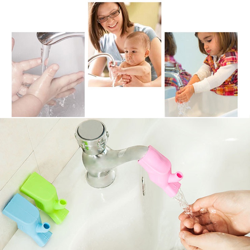 Đầu Silicone Nối Dài Vòi Nước Cho Bé Rửa Tay