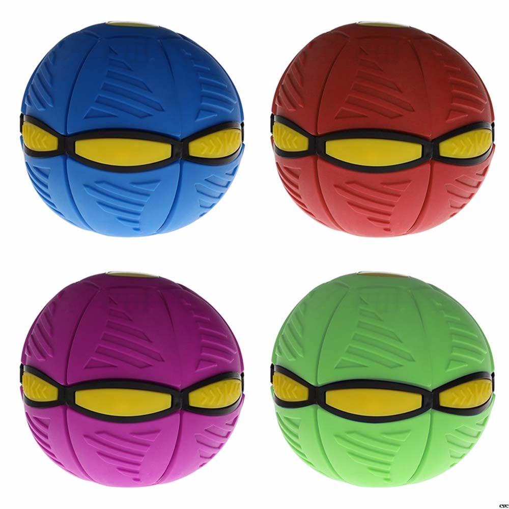 Đồ chơi quả bóng UFO MMULCK phẳng tròn có đèn LED phát sáng giải tỏa căng thẳng hiệu quả