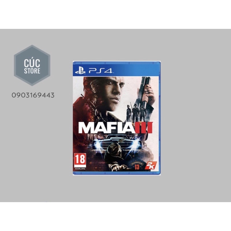 Đĩa chơi game PS4: Mafia 3