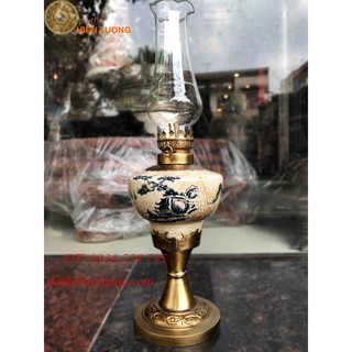 Đèn Dầu Thờ Bằng Đồng- Đèn Thờ Cúng