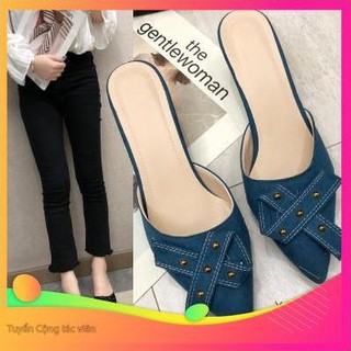 Xgu073 sục nữ cao gót phong cách hàn quốc