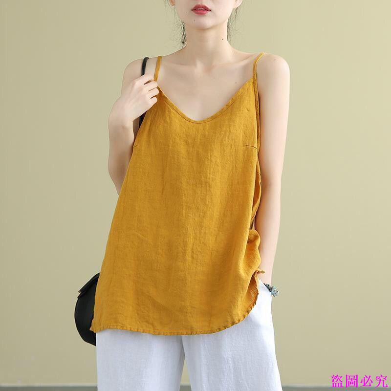 Áo Hai Dây Dáng Rộng Chất Liệu Cotton Thời Trang Dành Cho Nữ | BigBuy360 - bigbuy360.vn
