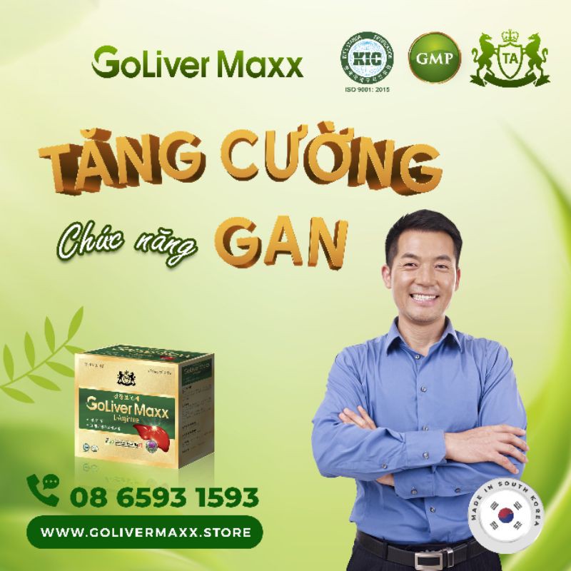 Golivermaxx - Giải độc gan & tăng cường chức năng gan