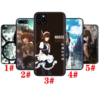 Ốp điện thoại TPU silicone mềm in hình hoạt hình Steins Gate T156 cho iPhone 8 7 6S 6 Plus 5 5S SE 2016 2020