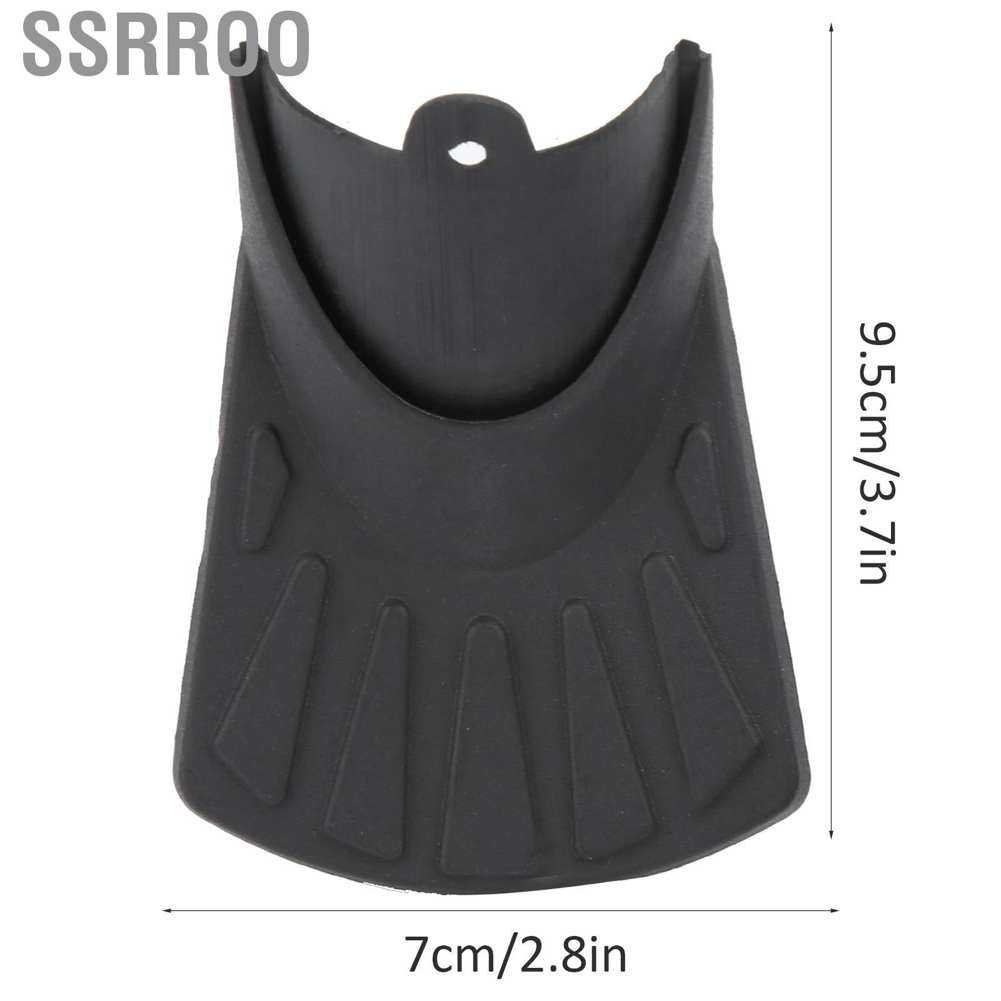 Ssrroo Electric Scooter Fish Tail Rubber Front Rear Mudguards 8.5inch Flap for M365/Pro