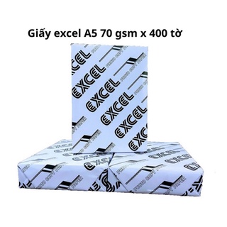 Giấy excel a5 70 gsm x 400 tờ