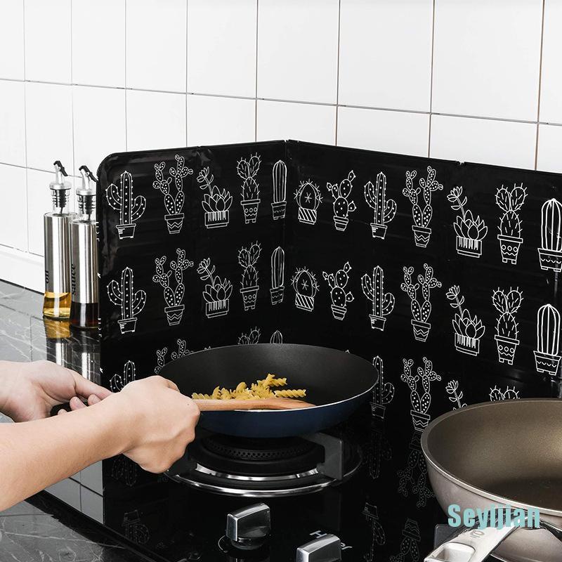 Tấm Chắn Chống Bắn Dầu Tiện Dụng Cho Nhà Bếp