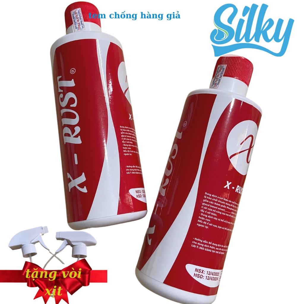 Tẩy rửa đa năng XRUST loại bỏ mọi vết bẩn Xoong nồi, Nhà tắm 350ml