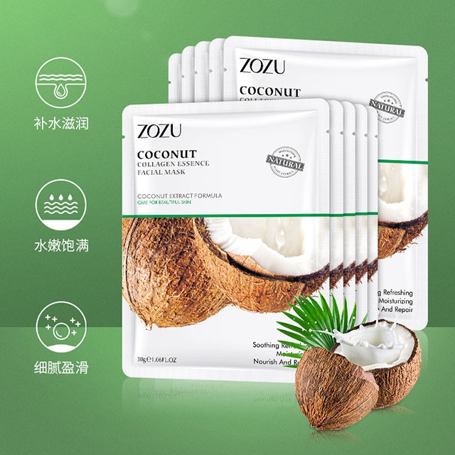 Mặt Nạ ZOZU Trái Cây 5 Vị Collagen Dưỡng Trắng Da Thải Sạch Bã Nhờn Thu Nhỏ Lỗ Chân Lông | WebRaoVat - webraovat.net.vn