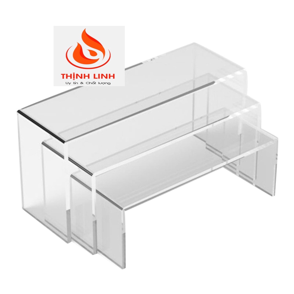 Kệ Mica Chữ U Trưng Bày Sản Phẩm