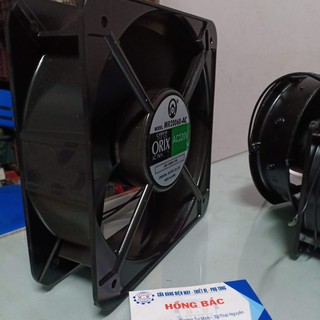 Quạt thông gió kích thước  20X20X6CM AC 220V