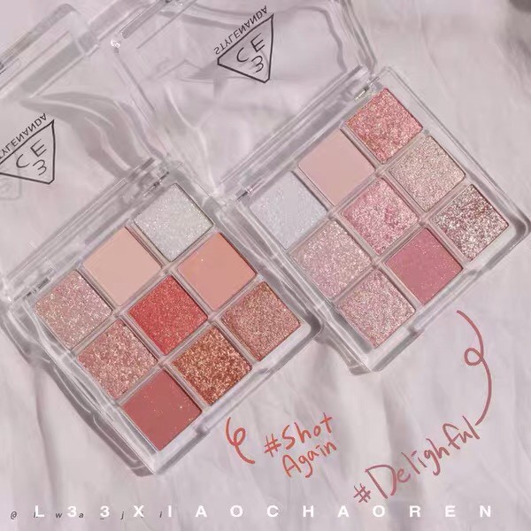 [HOT] ✨Phấn Mắt 3CE Multi Eye Color Palette Clear Layer Edition 8.2g✨