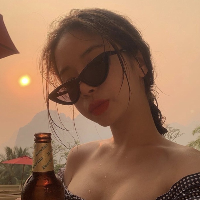 Kính râm mắt mèo thời trang hip hop sành điệu cho nữ | BigBuy360 - bigbuy360.vn