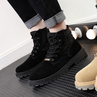 Giày boot nam cao cấp style Hàn Quốc