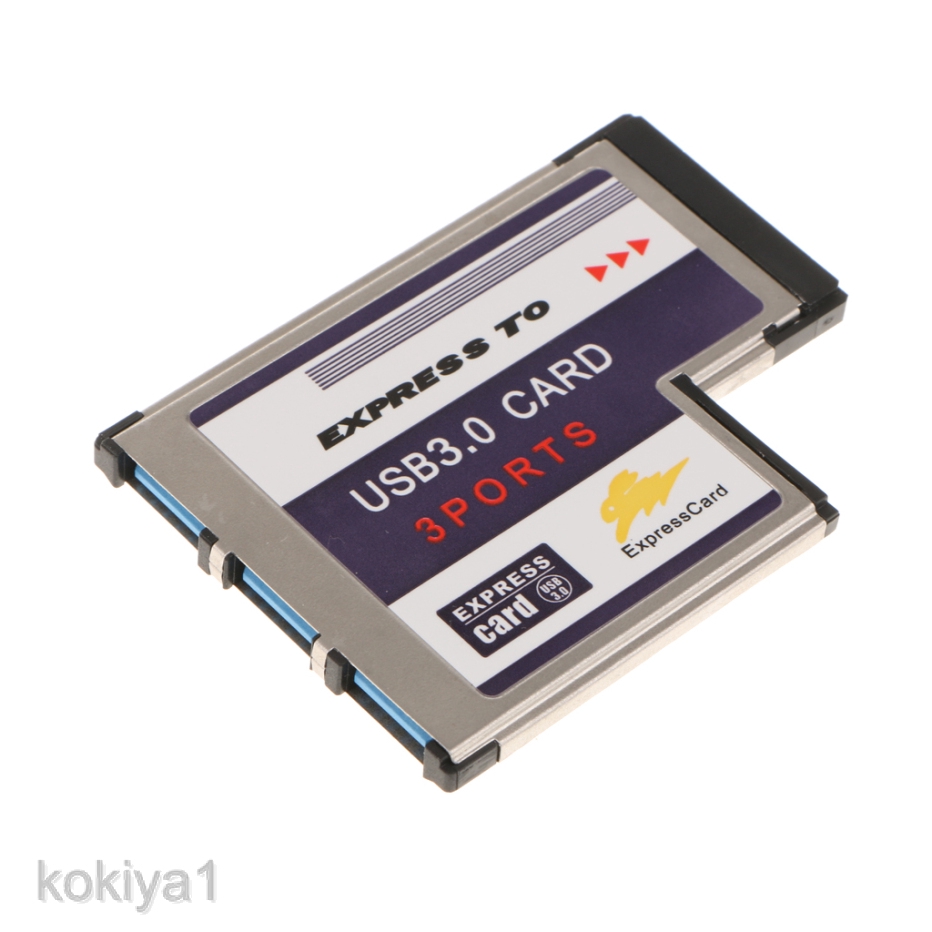 Thẻ Chuyển Đổi 3 Cổng USB 3.0 54mm Ẩn Cho Laptop