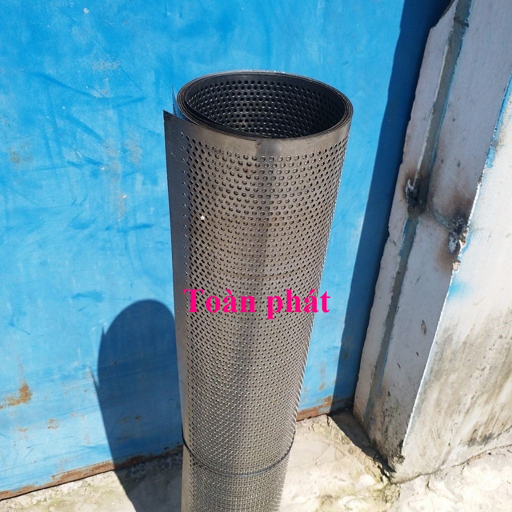 Tôn dầu đột lỗ tổ ong lỗ 4li