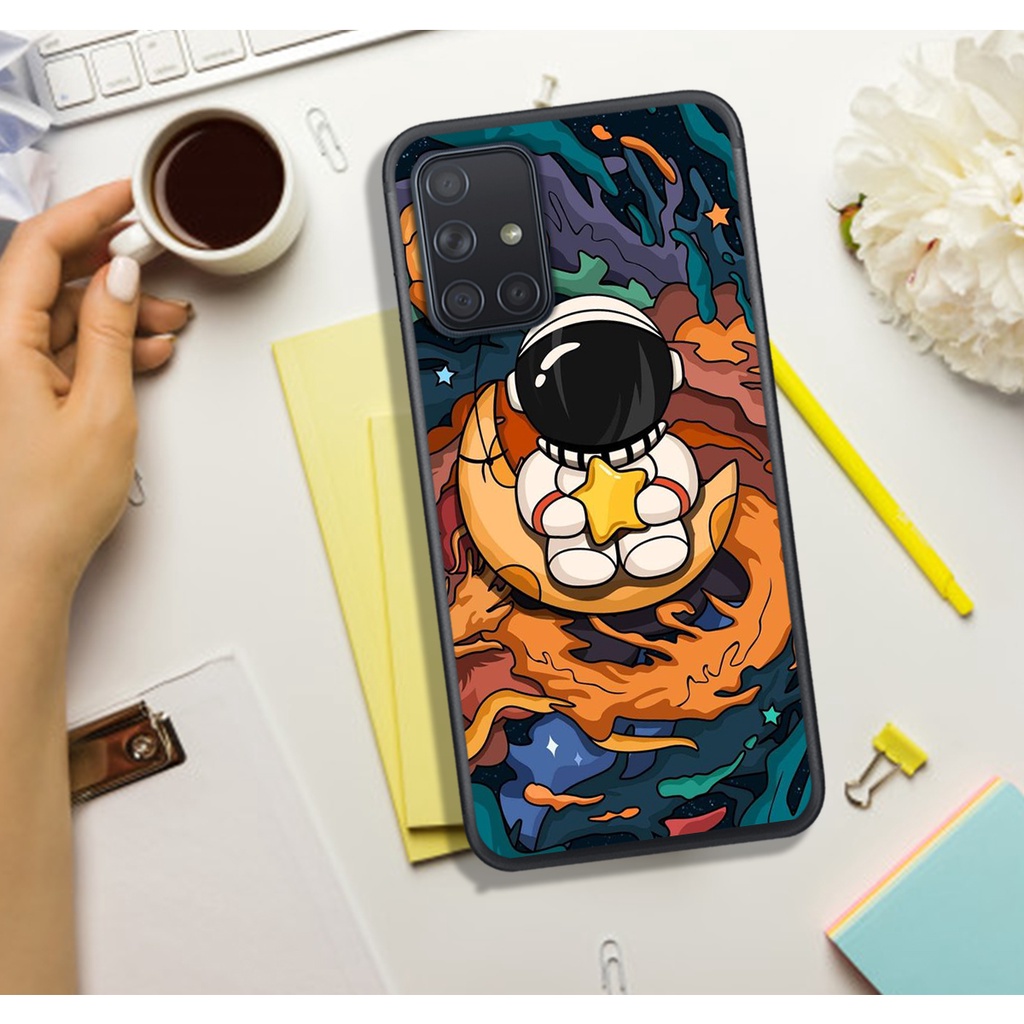 [ SIÊU HOT] ỐP LƯNG SAM-SUNG A31/A51/A71/M51/A02S  , IN HÌNH ASTRONAUT PHI-HÀNH-GIA, MÀU SẮC BẮT MẮT