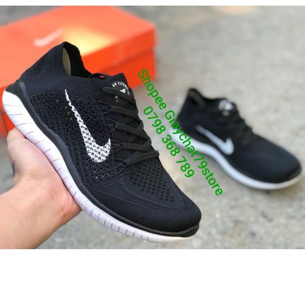 Giày Nike Free 5.0 Black/White  Women Siêu Nhẹ  Giaychat79store