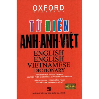 Sách - từ điển anh - anh - việt
