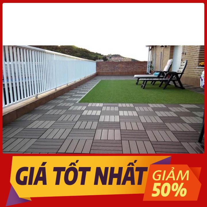 [SIÊU SỐC] Miếng nhựa lót sàn ban công  XẢ KHO  trang trí ban công cực đẹp