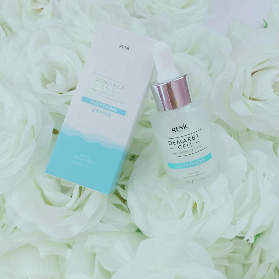 Serum Truyền Trắng Da Genie Ampoule Glutathione Hàn Quốc