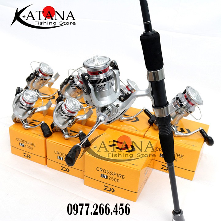 Máy Câu Daiwa Crossfire LT - Made in Vietnam