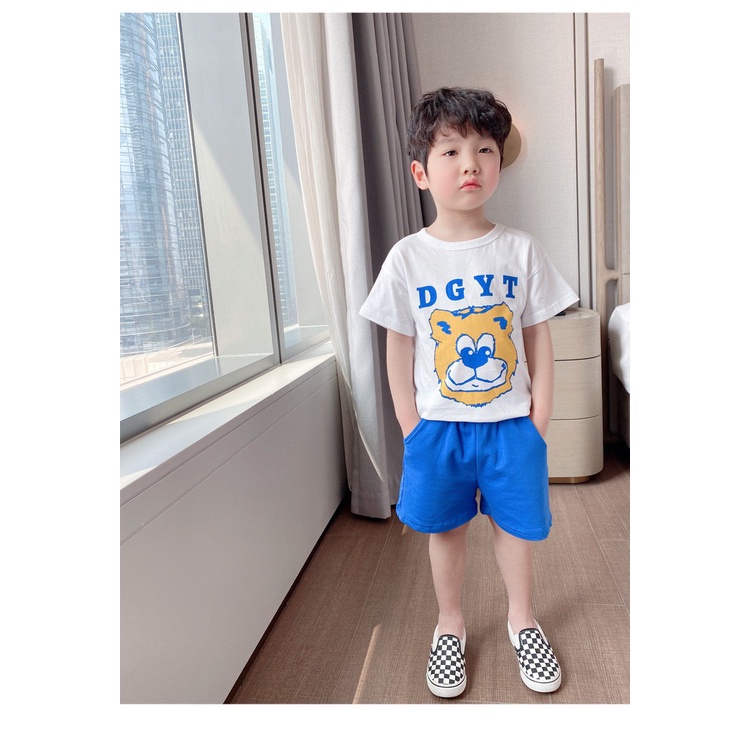 Áo phông cộc tay trẻ em, áo thun bé trai Xiliba 10-38kg