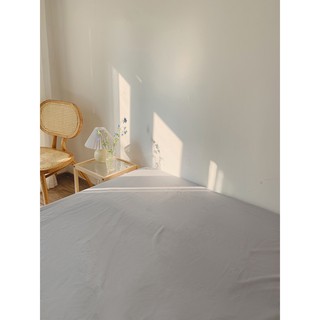 Ga chun COME29 màu JAGGER xám nhạt, 100% cotton, thoáng mát, cỡ 1m2x2m / 1m4x2m / 1m6x2m / 1m8x2m / 2mx2m2