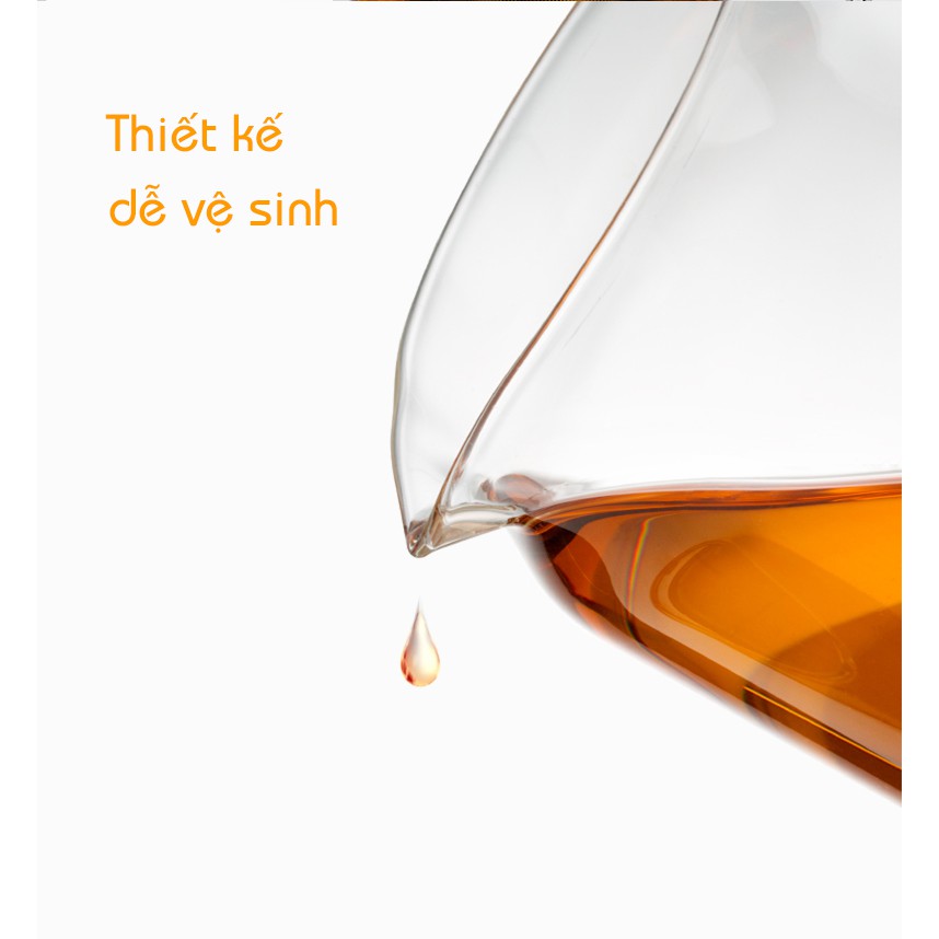 Bình lọc trà thủy tinh lõi inox 470ml - 500ml - 700ml - 900 - 1200ml