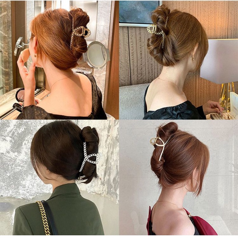 Kẹp Tóc Kim Loại Hàn Quốc Cỡ Lớn Hottrend 2022 Kẹp Càng Cua Cute Cặp Tóc Xinh Xắn Dành Cho Nữ