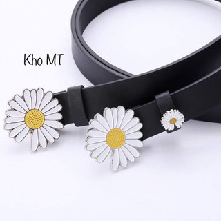 thắt lưng hoa cúc dây nịt 2 hoa cúc