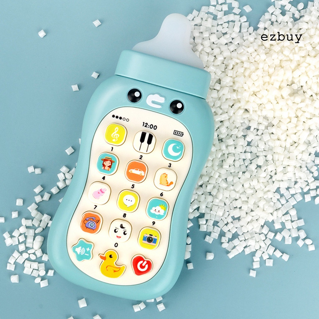 Điện thoại đồ chơi hình bình sữa bằng nhựa ABS dành cho bé