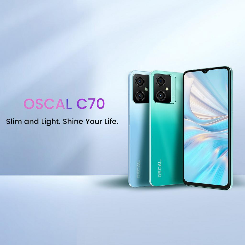 Điện thoại thông minh Blackview Oscal C70 màn hình 6.6 '' / 6GB RAM + 128GBROM