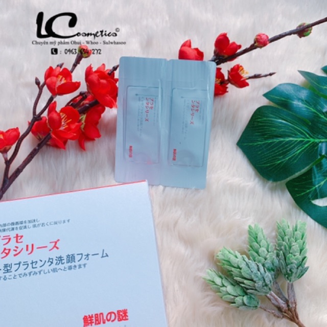 Bột ủ trắng da 🌹Chính hãng 100%🌹 nhau thai cừu Nhật Bản gói 10g | BigBuy360 - bigbuy360.vn