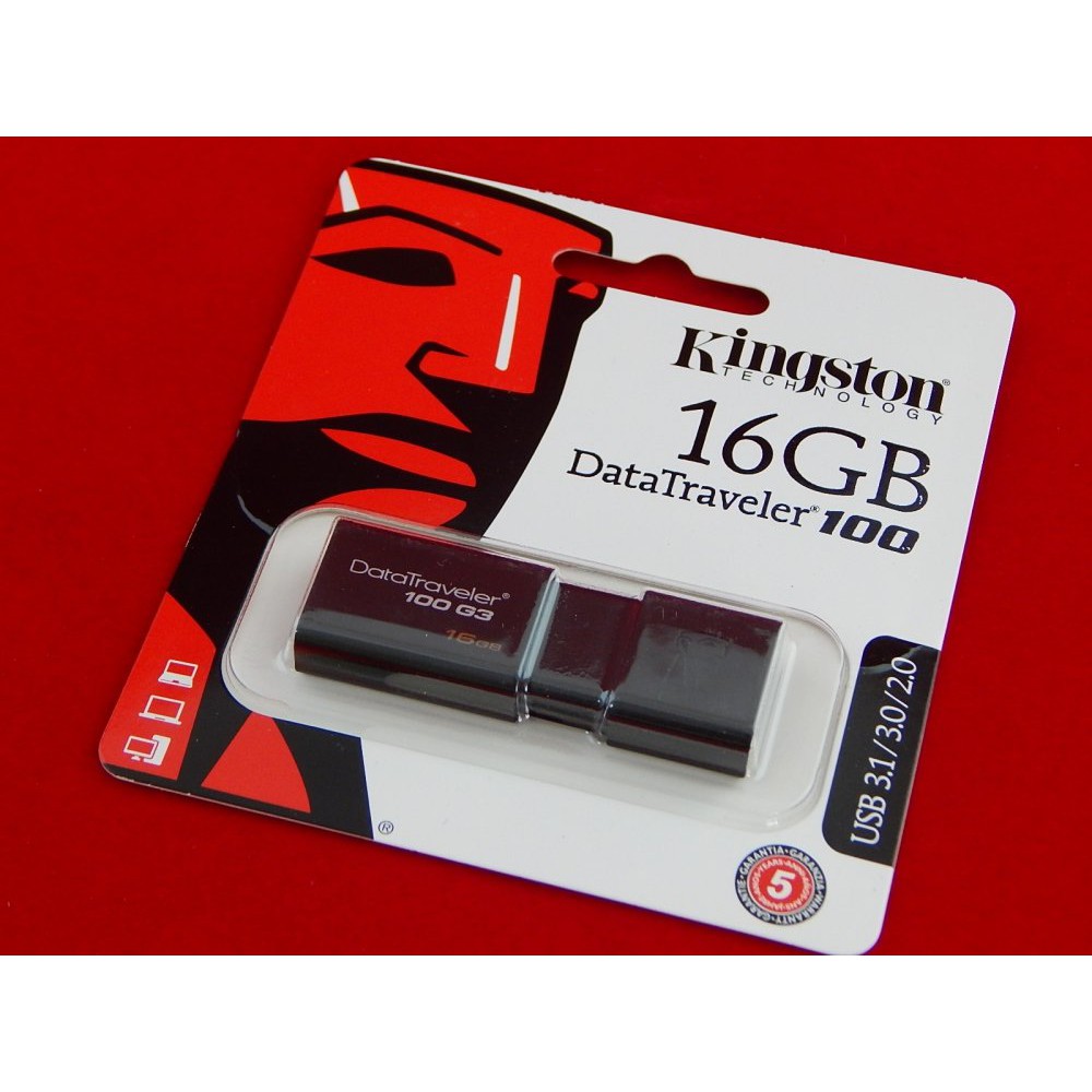 USB 3.0 Kingston DT100G3 16GB - Hàng chính hãng !!!