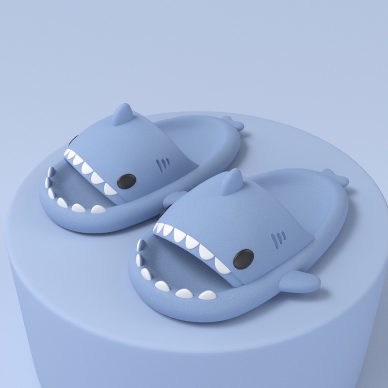 Dép đi trong nhà, ngoài trời thiết kế hình cá mập Baby Shark đáng yêu chống trượt mới dành cho nam và nữ