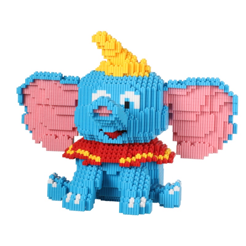 Bộ Đồ Chơi Lego Xếp Hình Gấu Pooh / Voi Dumbo Dành Cho Trẻ Em Và Người Lớn