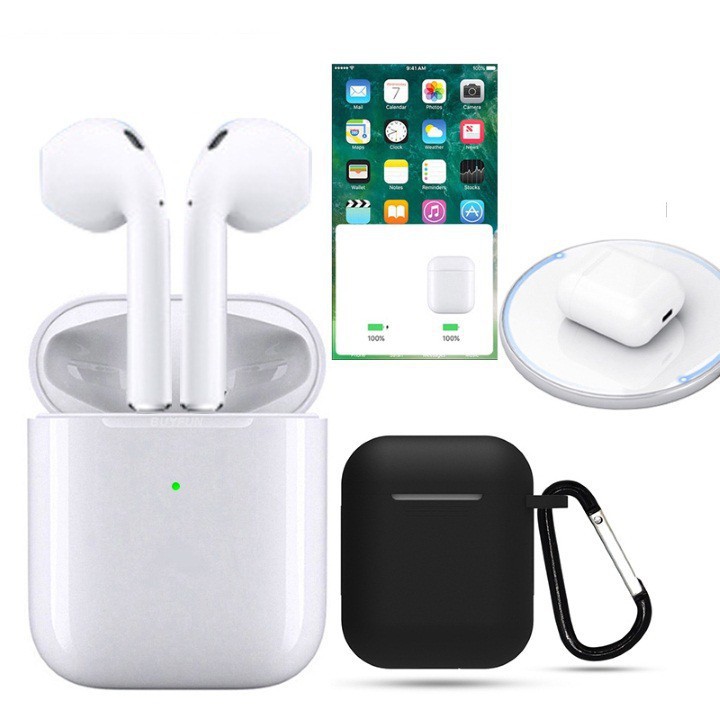 Tai nghe Airpod 2 mini bảo hành 12 tháng tặng kèm bao silicon