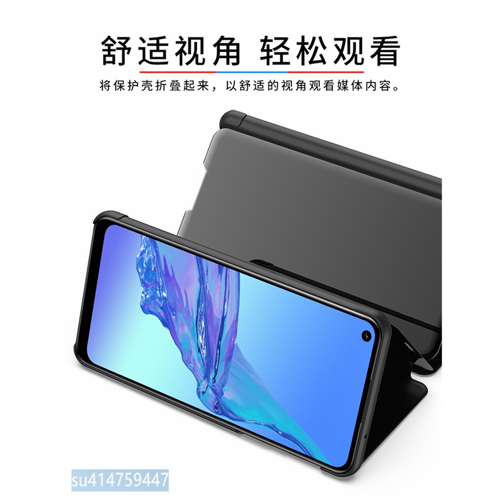 Thông Minh Bao Da Điện Thoại Nắp Lật Tráng Gương Cho Oppo A53 2020 Bảo Vệ | BigBuy360 - bigbuy360.vn