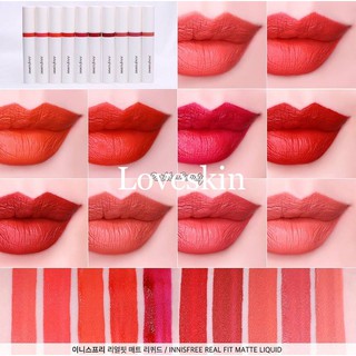 Son Kem Lì Innisfree Real Fit Matte Liquid
