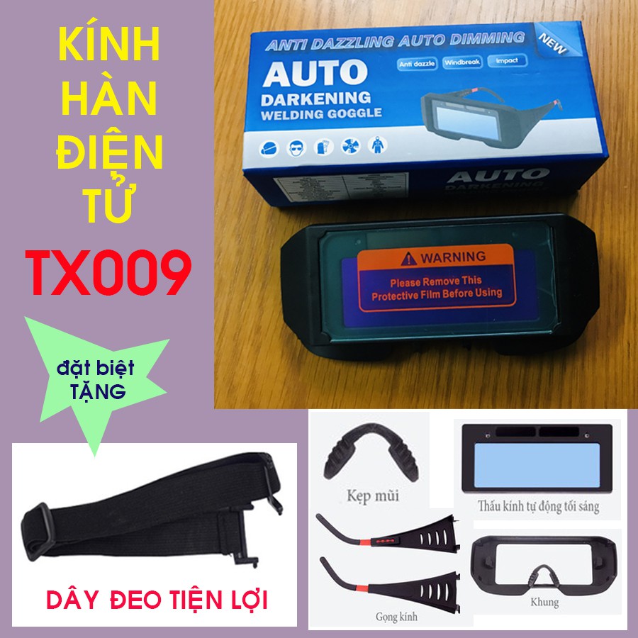 Kính hàn điện tử TX009