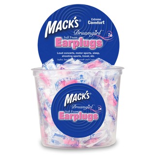 Đôi nút bịt tai Mack's Soft Foam mềm mại, giảm ồn tốt, chống ngáy, dùng khi ngủ, học tập, du lịch