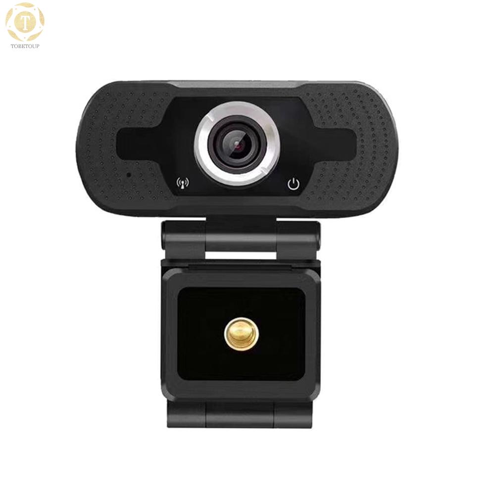 Shipped within 12 hours】 1080P HD Webcam USB Plug-and-Play Laptop Computer Camera Clip-on PC Web Camera Auto Focus Built-in Microphone for Live Streaming Video Calling Online Meeting Teaching Chatting Camera [TO]