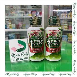 Dầu Olive Extra Virgin Ajinomoto Nhật nguyên chất cho bé ăn dặm