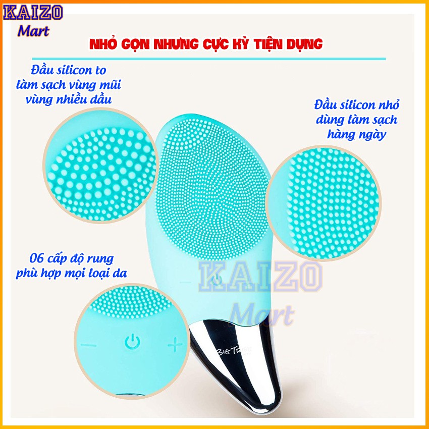 Máy rửa mặt Mianz Store công nghệ mới TẶNG QUẤN ĐẦU - BH 06 THÁNG – Rửa mặt – Massage nâng cơ hiệu quả | BigBuy360 - bigbuy360.vn