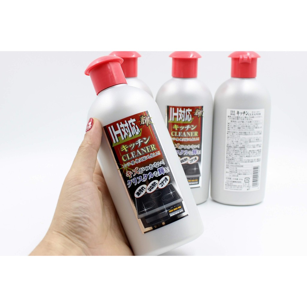 Combo Dung dịch vệ sinh bếp từ cao cấp Kaneyo và Chai thông tắc đường ống cống Daiichi 800g Nội địa Nhật Bản