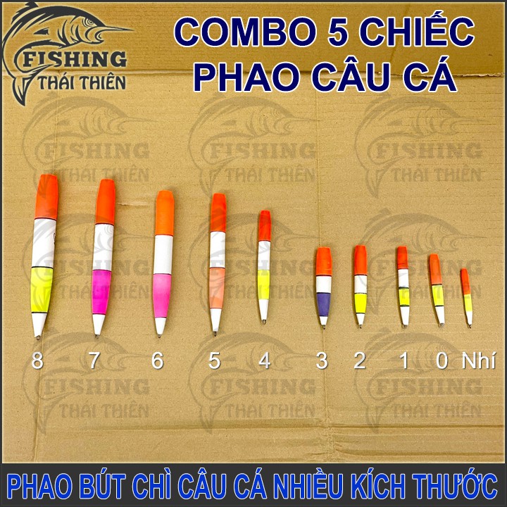 Phao câu cá, phao bút chì bằng mút xốp nhiều kích thước