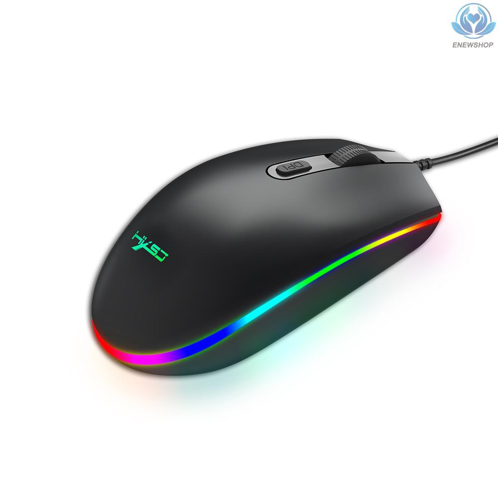 Bộ Bàn Phím + Chuột Gaming Hxsj V300 Có Dây + Đèn Nền 1600dpi