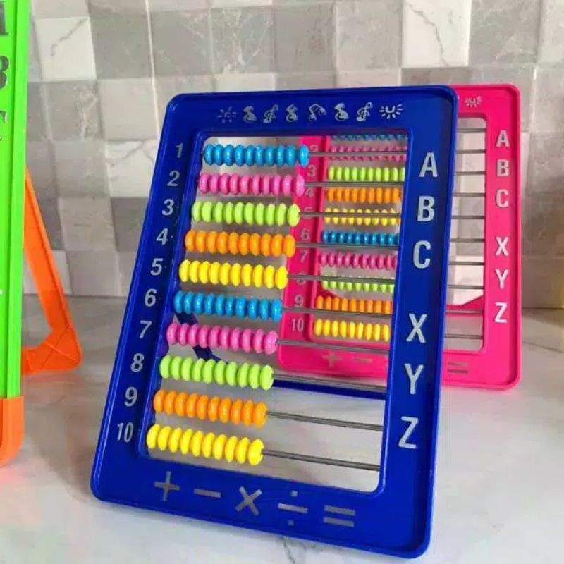 Bàn Tính Abacus Cỡ Lớn 25 cm X 18 cm Thiết Kế Dễ Thương